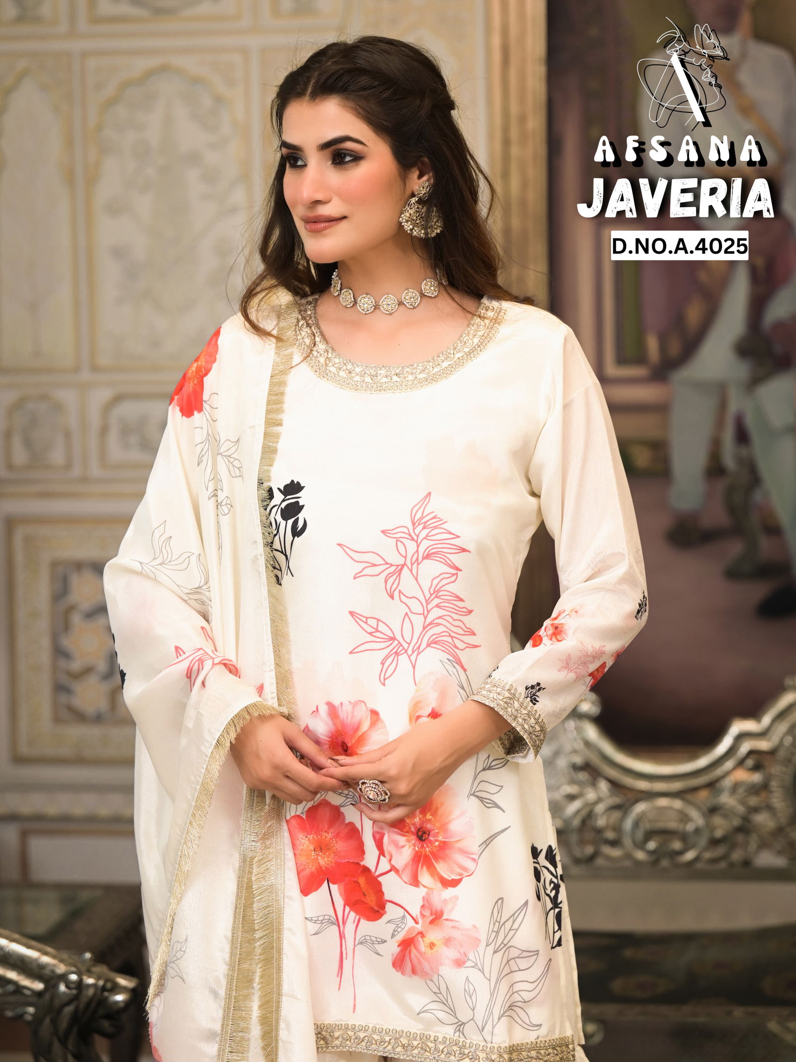 Javeria By Afsana Velly Chiffon Printed Readymade Suits Orders In India